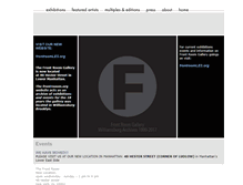 Tablet Screenshot of frontroom.org